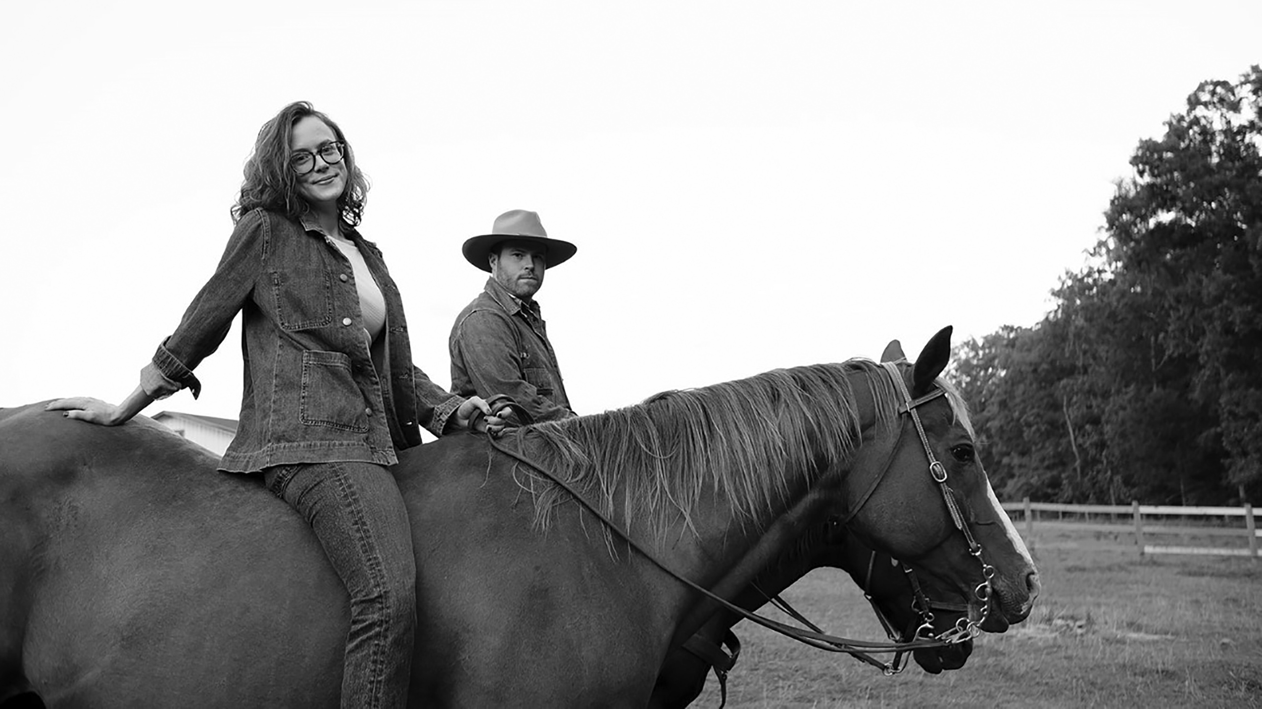 Chatham Rabbits riding horses